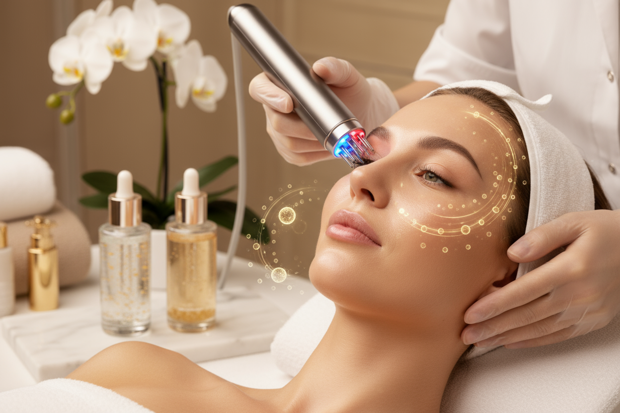 A high-performance facial designed to target visible signs of skin damage and aging, including post-acne marks, fine lines, wrinkles, and loss of firmness. This advanced treatment utilizes cutting-edge micro-repair technology, potent actives, and restorative techniques to stimulate skin regeneration, boost collagen production, and improve overall tone and elasticity. Ideal for skin in need of renewal and refinement, it helps restore clarity, smooth texture, and visibly rejuvenate the complexion—revealing he